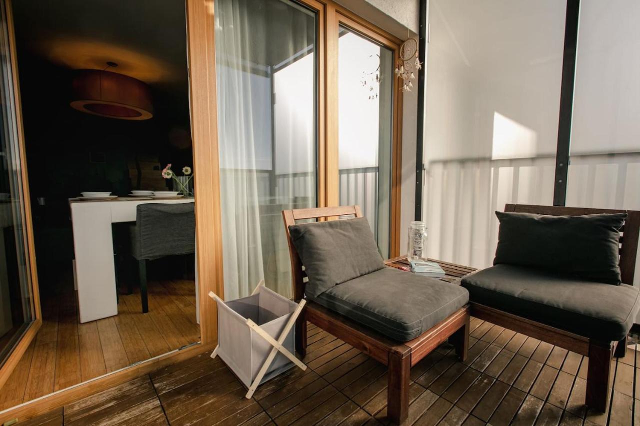Dwupoziomowy, Rodzinny Apartament. Ochrona, Garaz. Varşovia Exterior foto